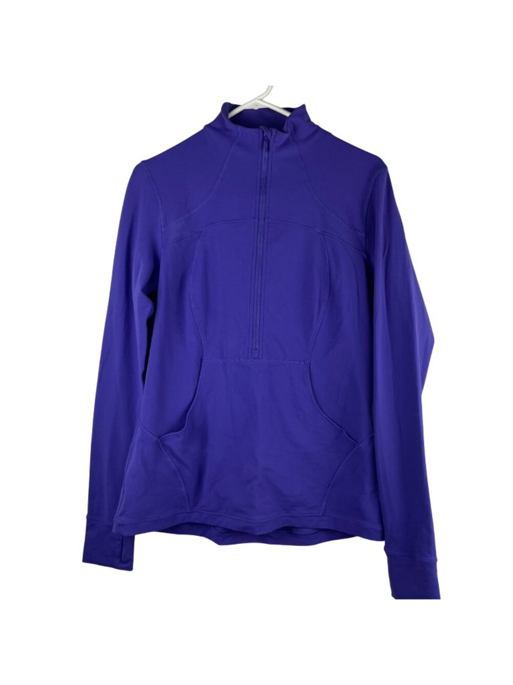 Lululemon Define 1/2 Zip Pullover Jacket Size 12 Stony Grape Yoga Athleisure
